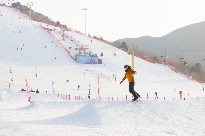 区冰雪运动持续升温k8凯发北京平谷(图1)